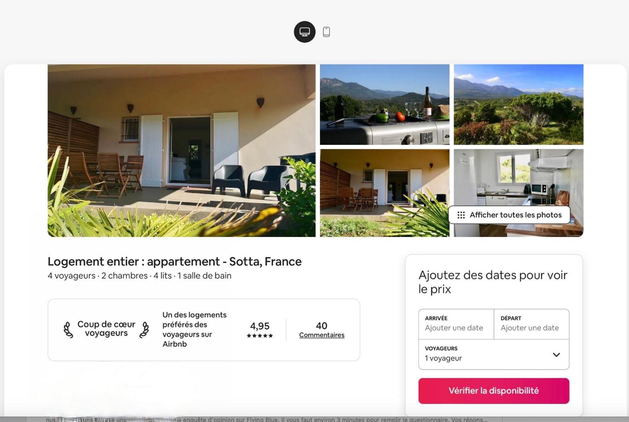 Appartements Avec Jardin Entre Porto-Vecchio Et Figari - Casa Mattiste Sotta Ngoại thất bức ảnh